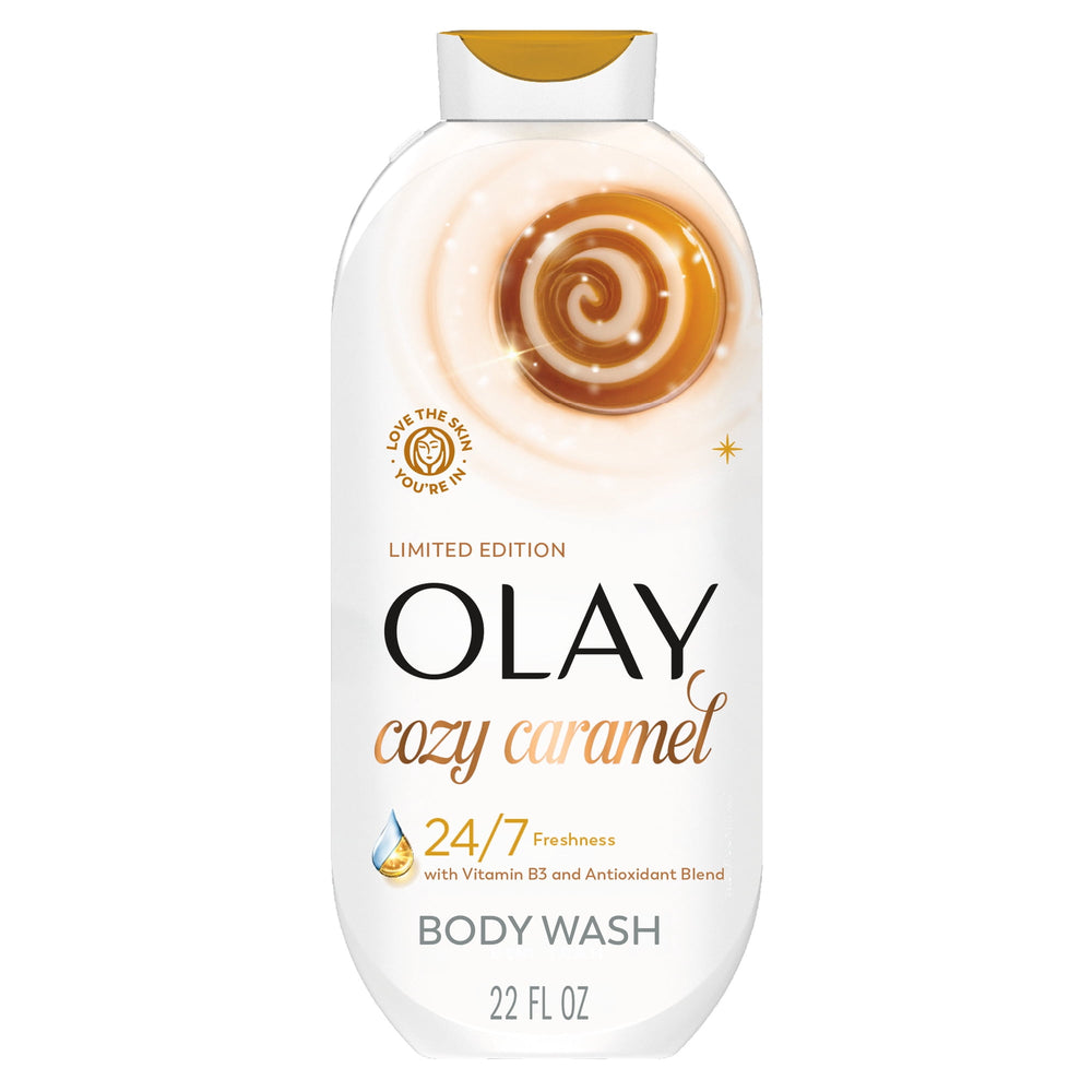 Olay Cozy Caramel Edición Limitada · Gel de baño · 591 ml