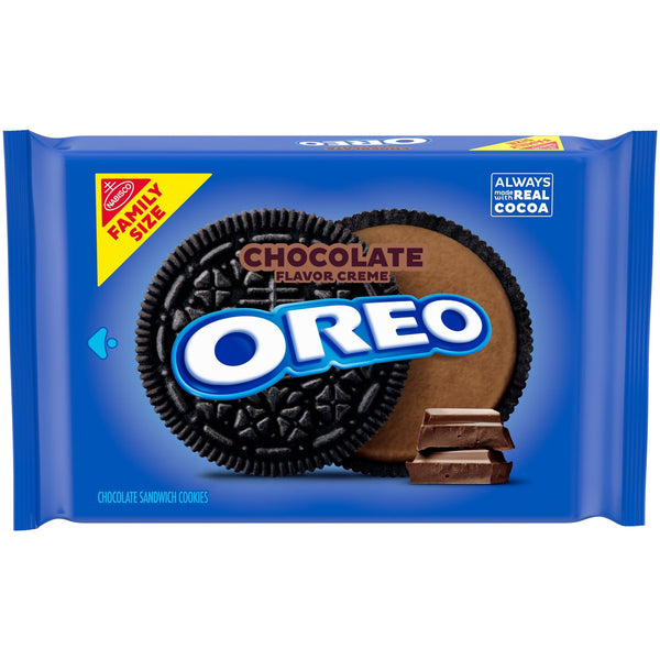 OREO Chocolate Creme Chocolate · Galletas · 530 g · tamaño familiar