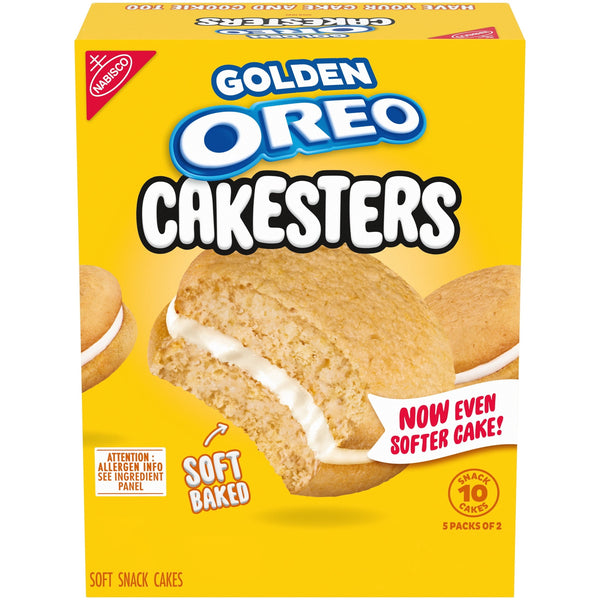 OREO Golden Cakesters Soft Cakes 5 · Galletas · 57 g