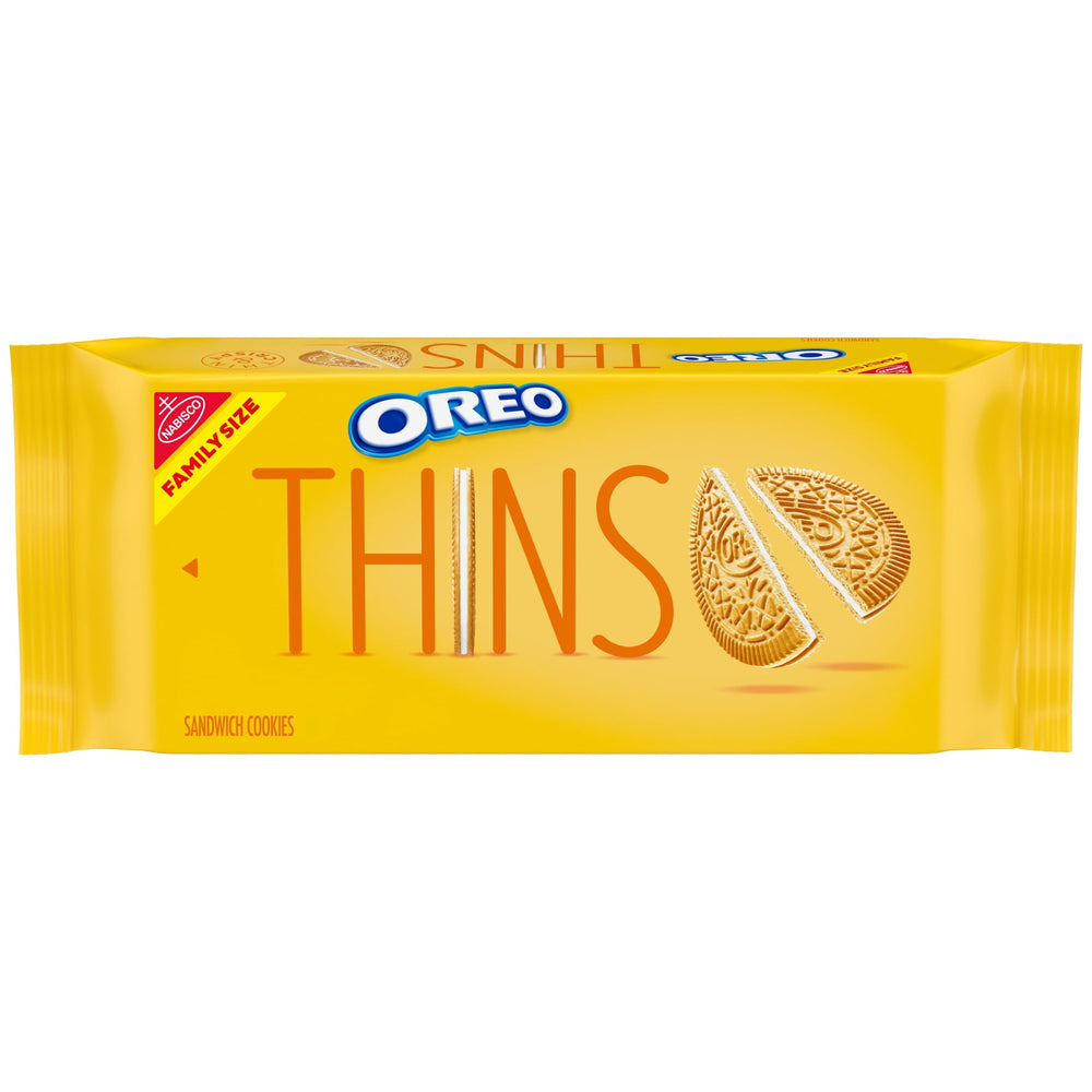 OREO Thins Golden · Galletas · 334 g · tamaño familiar