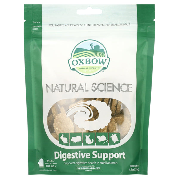 Oxbow Natural Science Digestive Support · Suplemento digestivo · 120 g