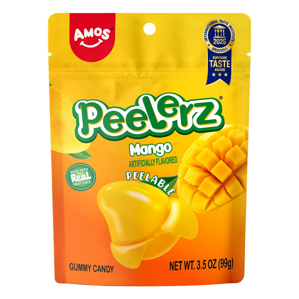 AMOS Peelerz Mango Peelable · Gomitas · 99 g · bolsa