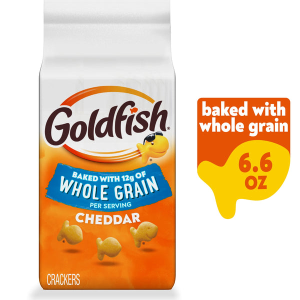 Goldfish with Cheddar · Galletas saladas · 187 g · bolsa