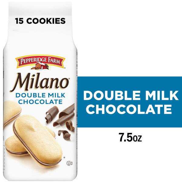 Pepperidge Farm Milano Double Milk Chocolate · Galletas · 15 galletas de 213 g