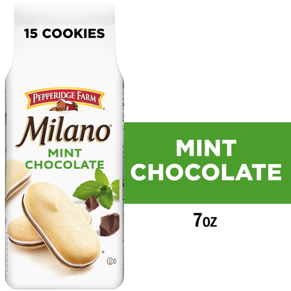 Pepperidge Farm Milano Mint Chocolate · Galletas · 15 galletas de 198 g