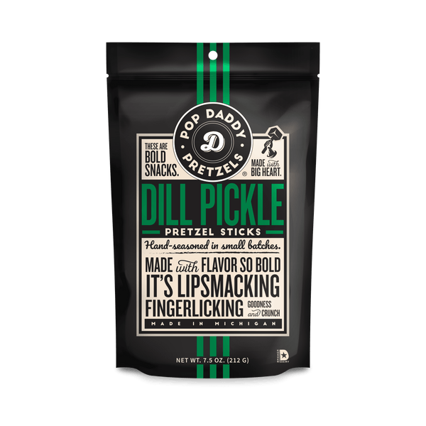 Pop Daddy Dill Pickle · Pretzels · 213 g