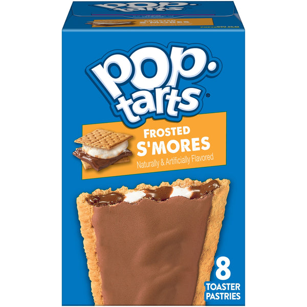 Pop-Tarts Frosted S'mores · Pastelitos · 8 pzas de 383 g