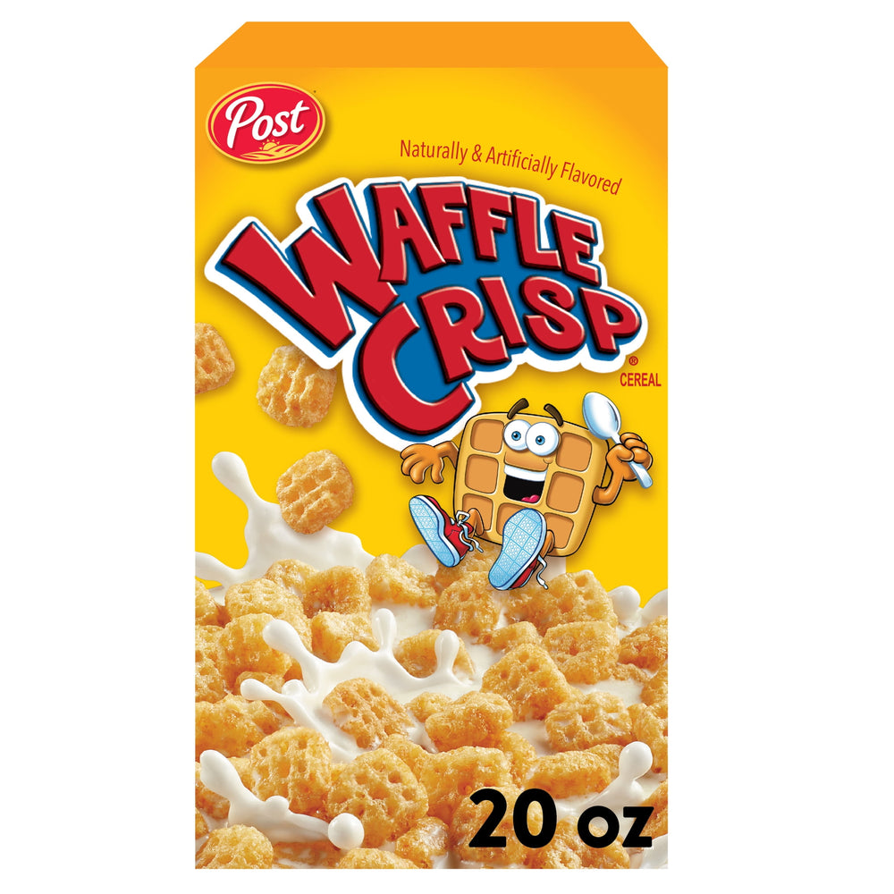 Post Waffle Crisp Sweetened Waffle Shaped · Avena y hot cakes · 567 g · caja