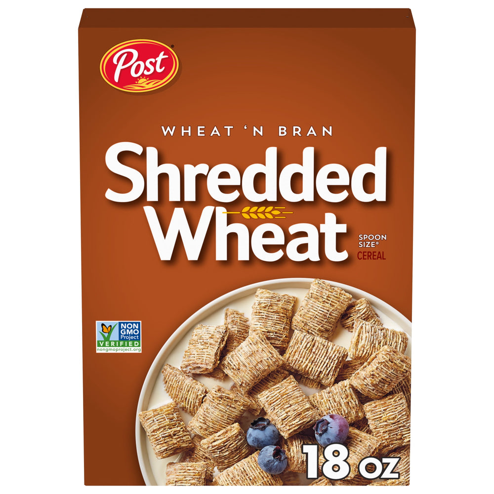 Post Wheat n Bran Shredded Wheat Certified Kosher · Cereal · 510 g · caja