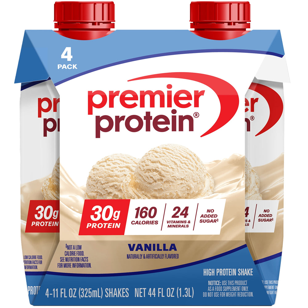 Premier Protein Shake Vainilla · Bebida proteica · 1.3 L (4 × 325 ml)