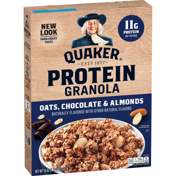 Quaker Protein Oats Chocolate · Granola · 510 g