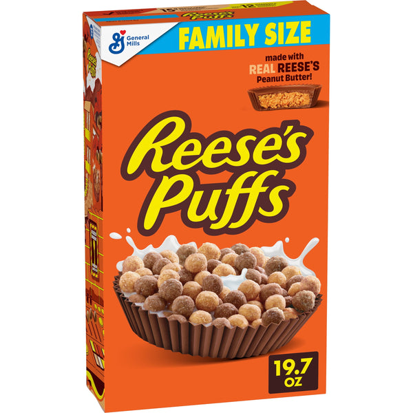 REESE'S PUFFS Chocolatey Peanut Butter · Cereal · 558 g · tamaño familiar