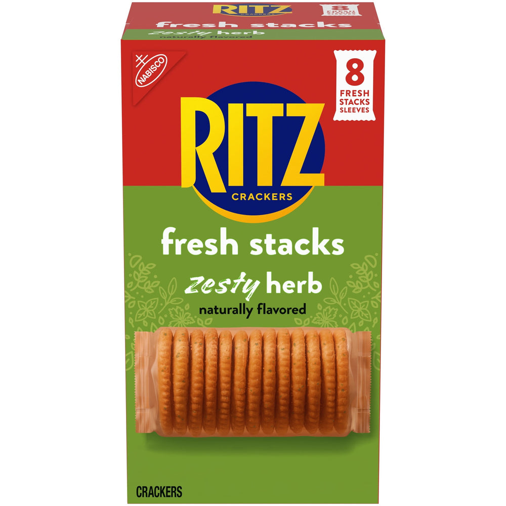 RITZ Fresh Stacks Zesty Herb Travel · Galletas saladas · 335 g