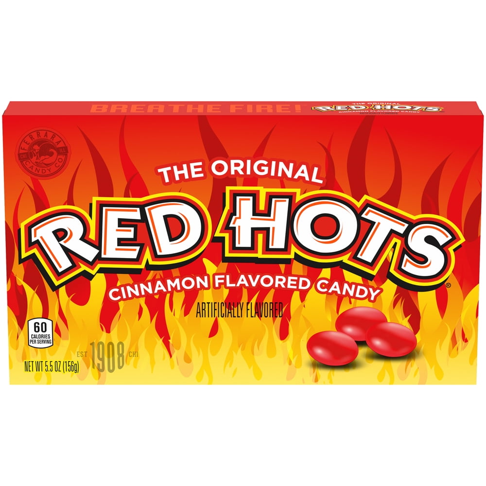 Red Hots Original Cinnamon Theater · Dulce · 156 g · caja