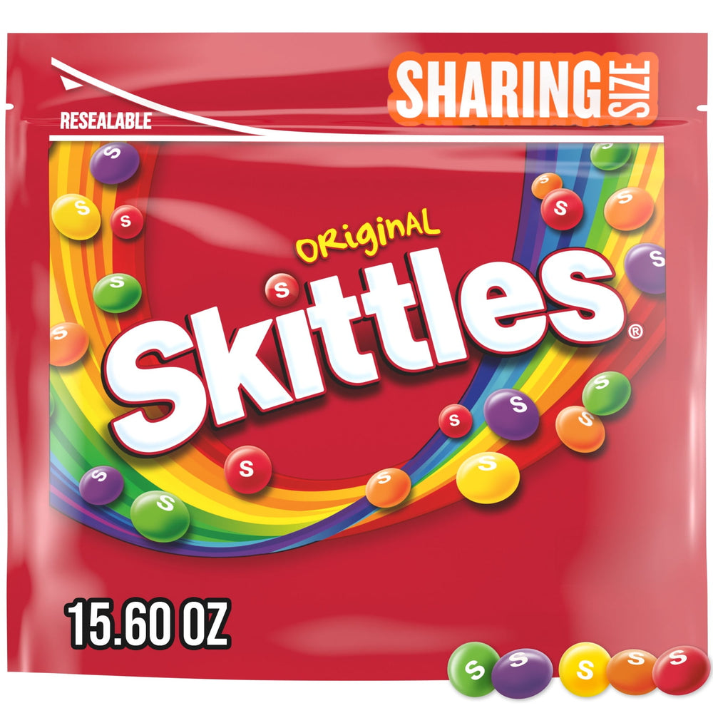 Skittles Original Sharing · Caramelos · 442 g · bolsa