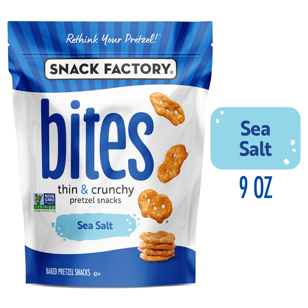 Factory Sea Salt · Snack salado · 255 g · bolsa