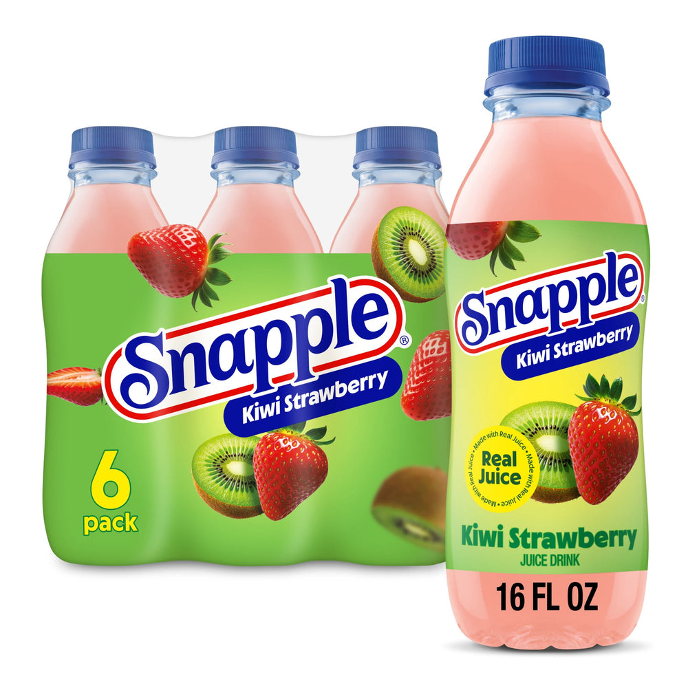 Snapple Kiwi Strawberry · Bebida · 6 pzas de 473 ml