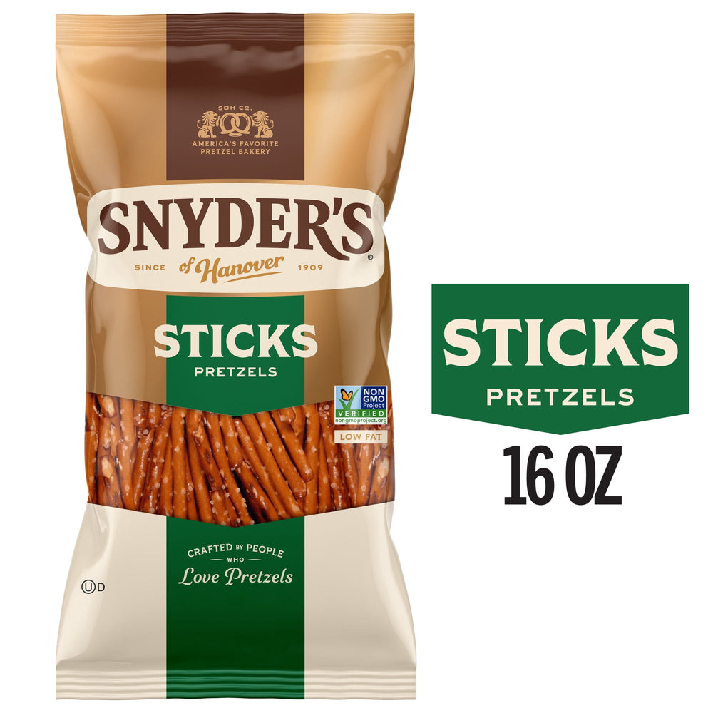 Snyder's of Hanover Sticks · Pretzels · 454 g · bolsa