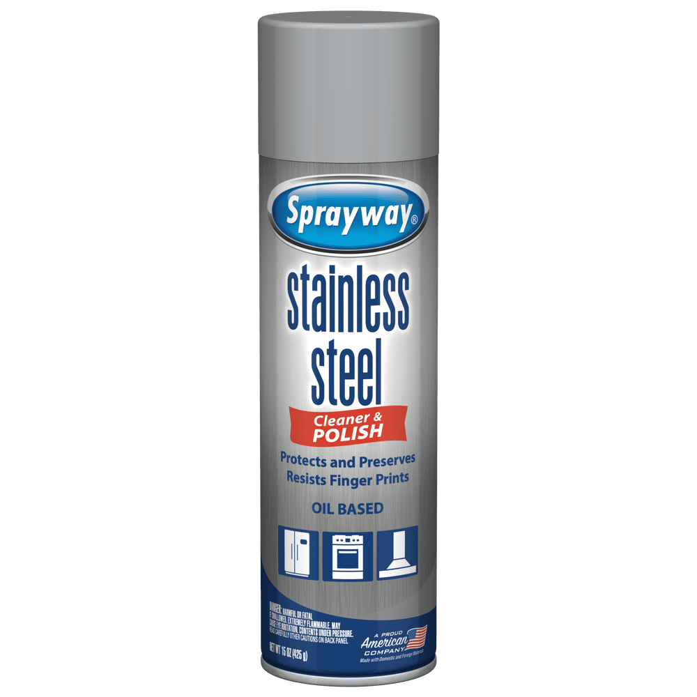 Sprayway Stainless Steel Cleaner & Polish · Limpiador y pulidor · 425 g