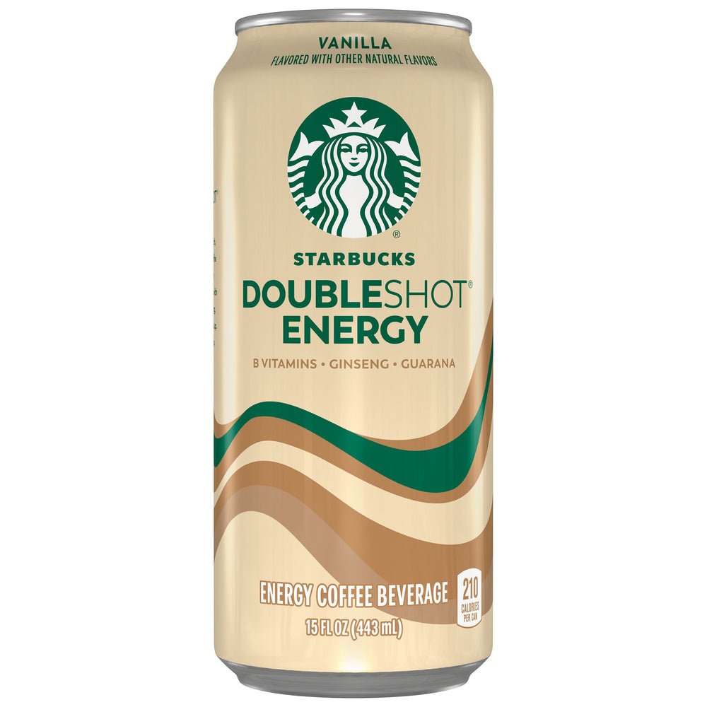 Starbucks Doubleshot Energy Vanilla with Cow Milk · Café y cremas · 444 ml