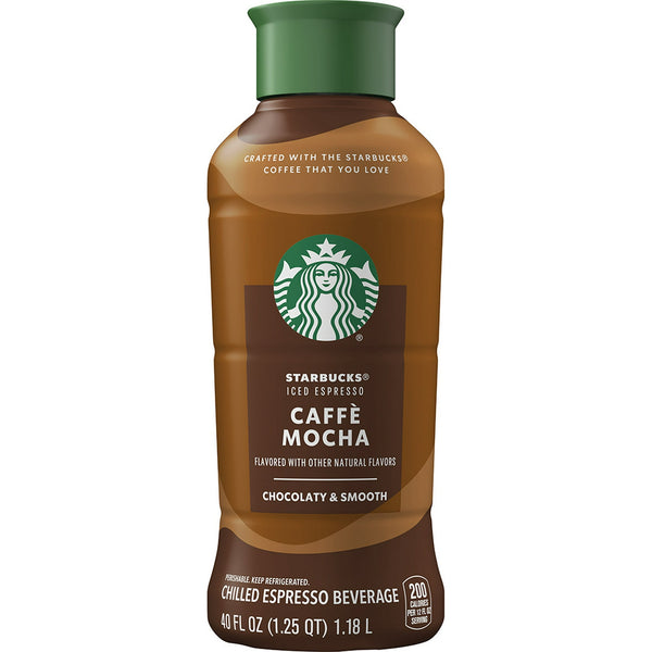 Starbucks Iced Espresso Caffè Mocha · Bebida de café helado · 1.18 L