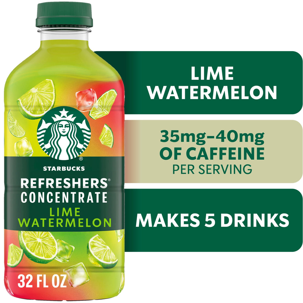 Starbucks Refreshers Concentrate Lime Watermelon · Café y cremas · 946 ml