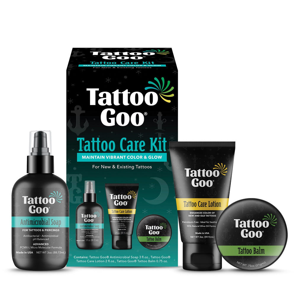 Tattoo Goo Tattoo Care Kit · Kit de cuidado de tatuajes · 1 paquete