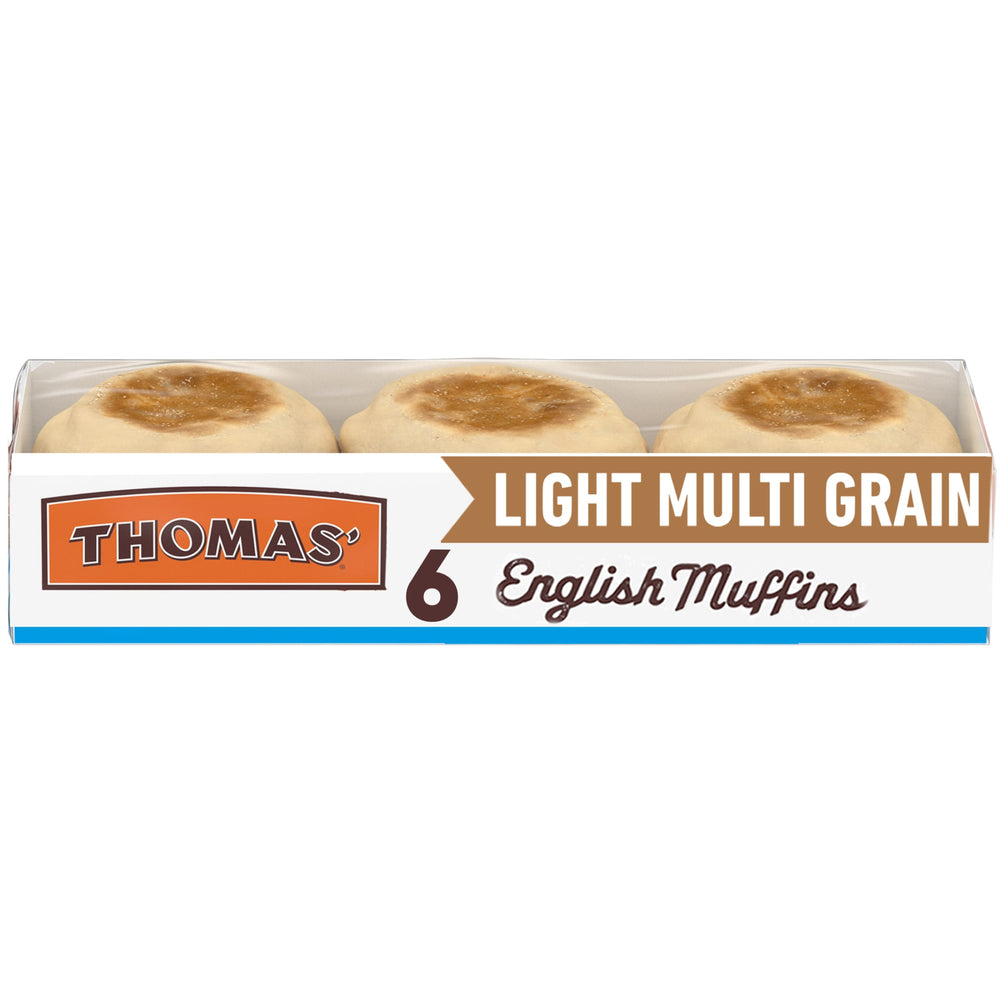 Thomas' Light Multi-Grain English Muffins · Snack salado · 6 pzas de 340 g