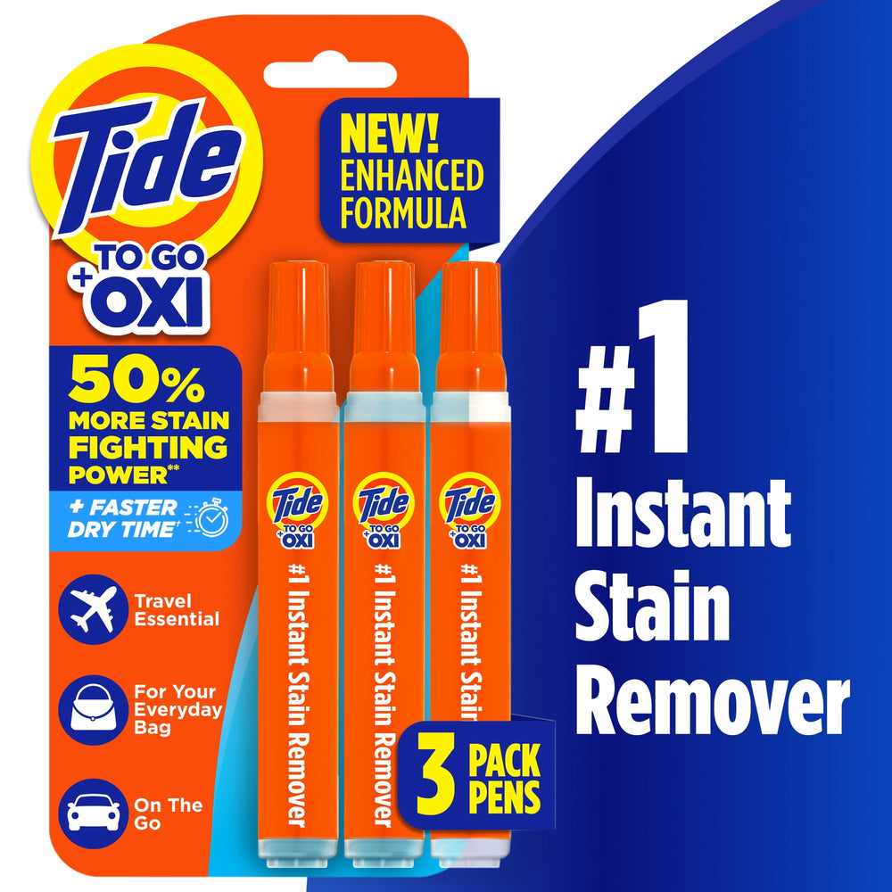 Tide To Go Oxi · Bolígrafo quitamanchas · 3 unidades
