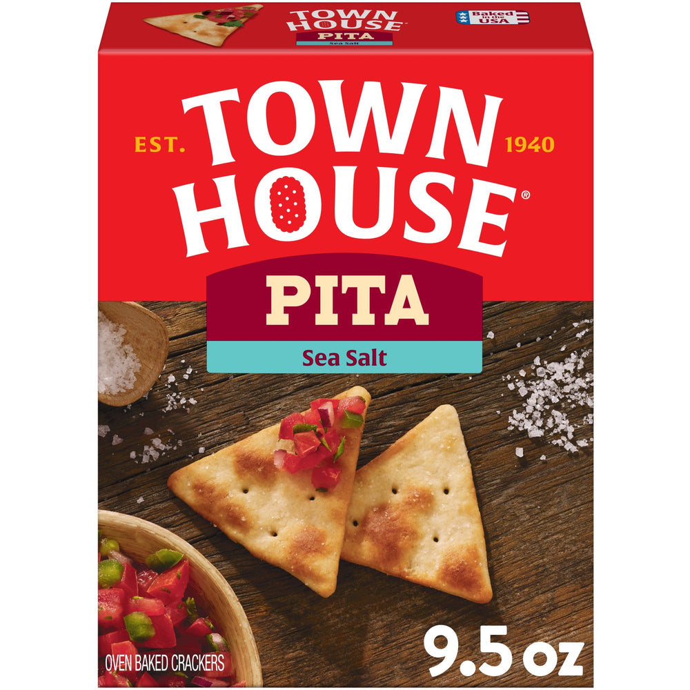 Town House Pita Sea Salt Oven Salty · Galletas saladas · 269 g