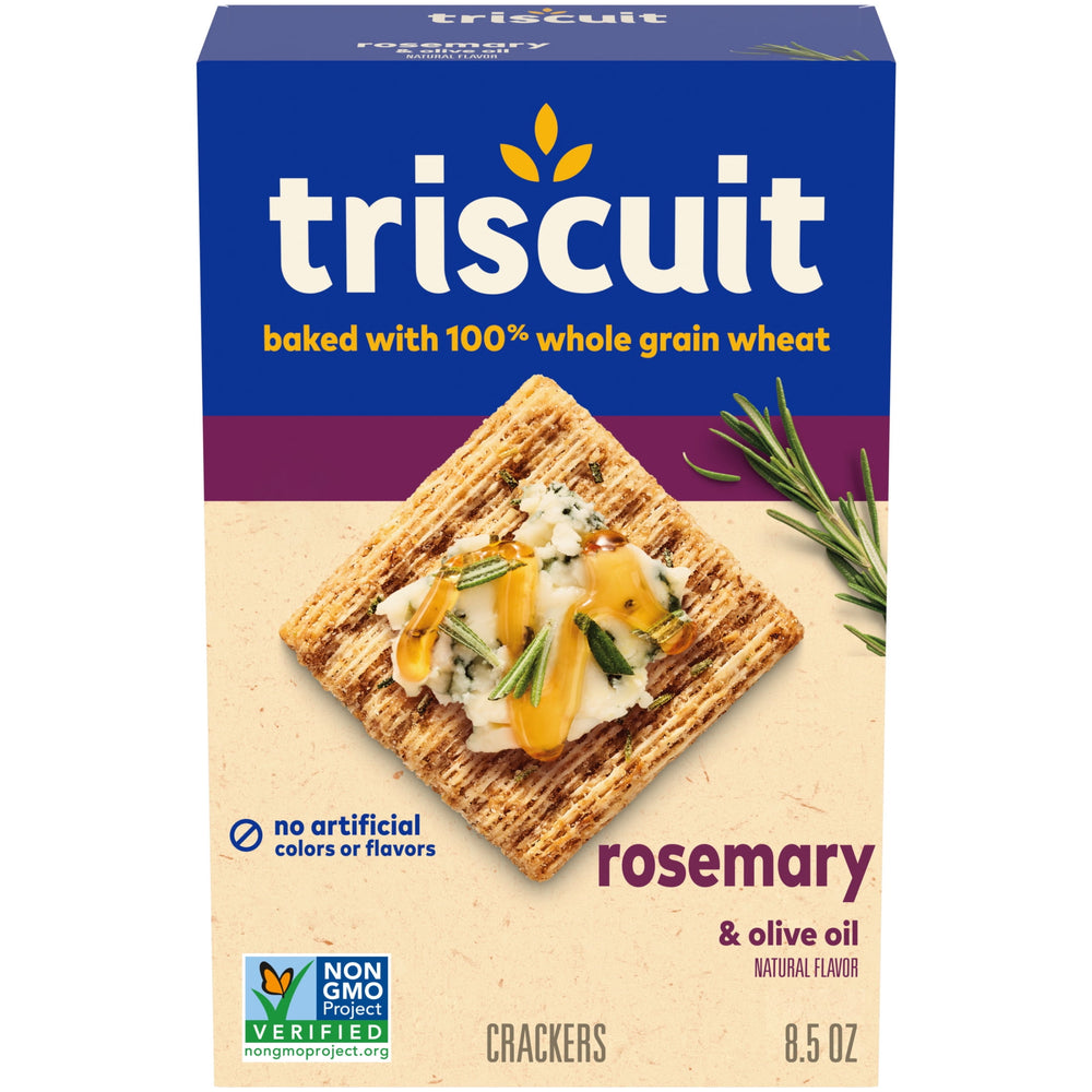 Triscuit Rosemary & Olive Oil Wheat · Galletas saladas · 241 g