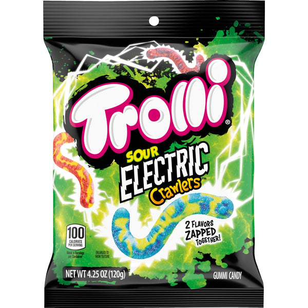 Trolli Electric Crawlers · Gomitas · 120 g · bolsa