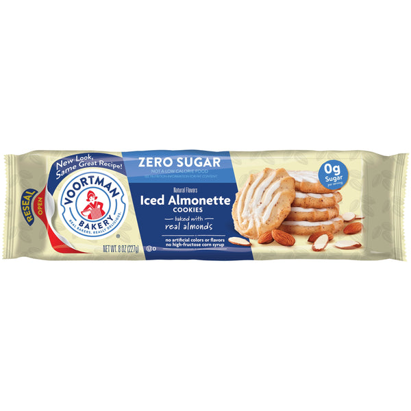 VOORTMAN Bakery Iced Almonette Zero Sugar · Galletas · 227 g