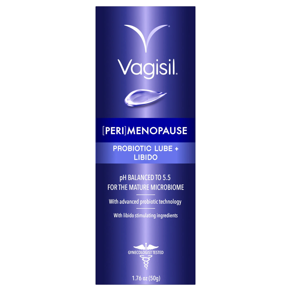 Vagisil Menopausia · Gel lubricante probiótico + libido · 50 g