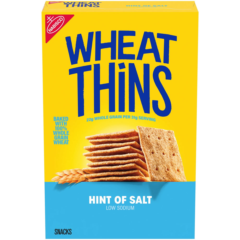 WHEAT THINS Hint of Salt Low Sodium Wheat · Galletas saladas · 241 g