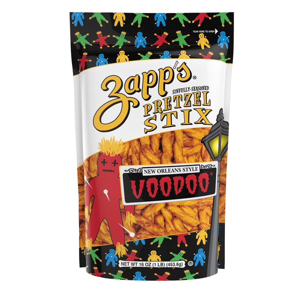 Zapp's Voodoo Pretzel Stix · Pretzels · 454 g · bolsa