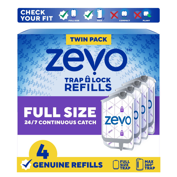 Zevo Trap & Lock · Repuestos para trampa · 4 unidades