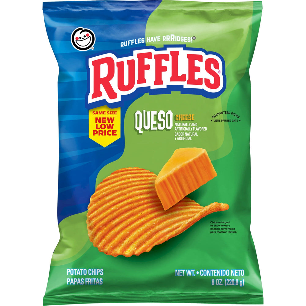 Ruffles Queso Cheese Large · Papas · 227 g · bolsa