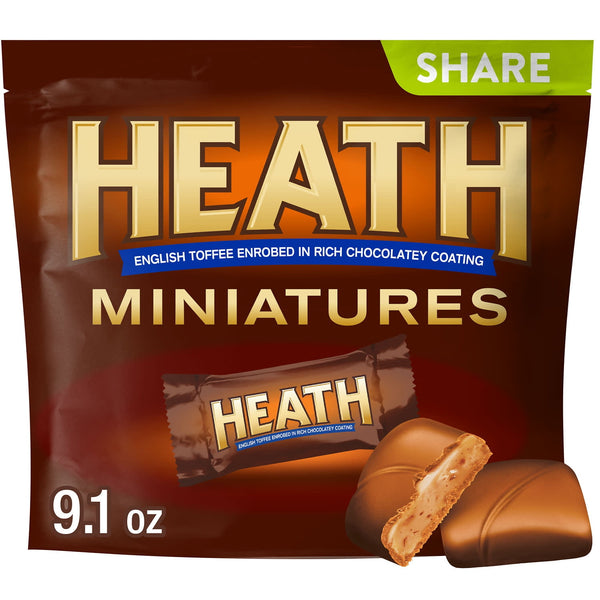 Heath Miniatures Chocolatey English Toffee Share · Caramelos · 258 g