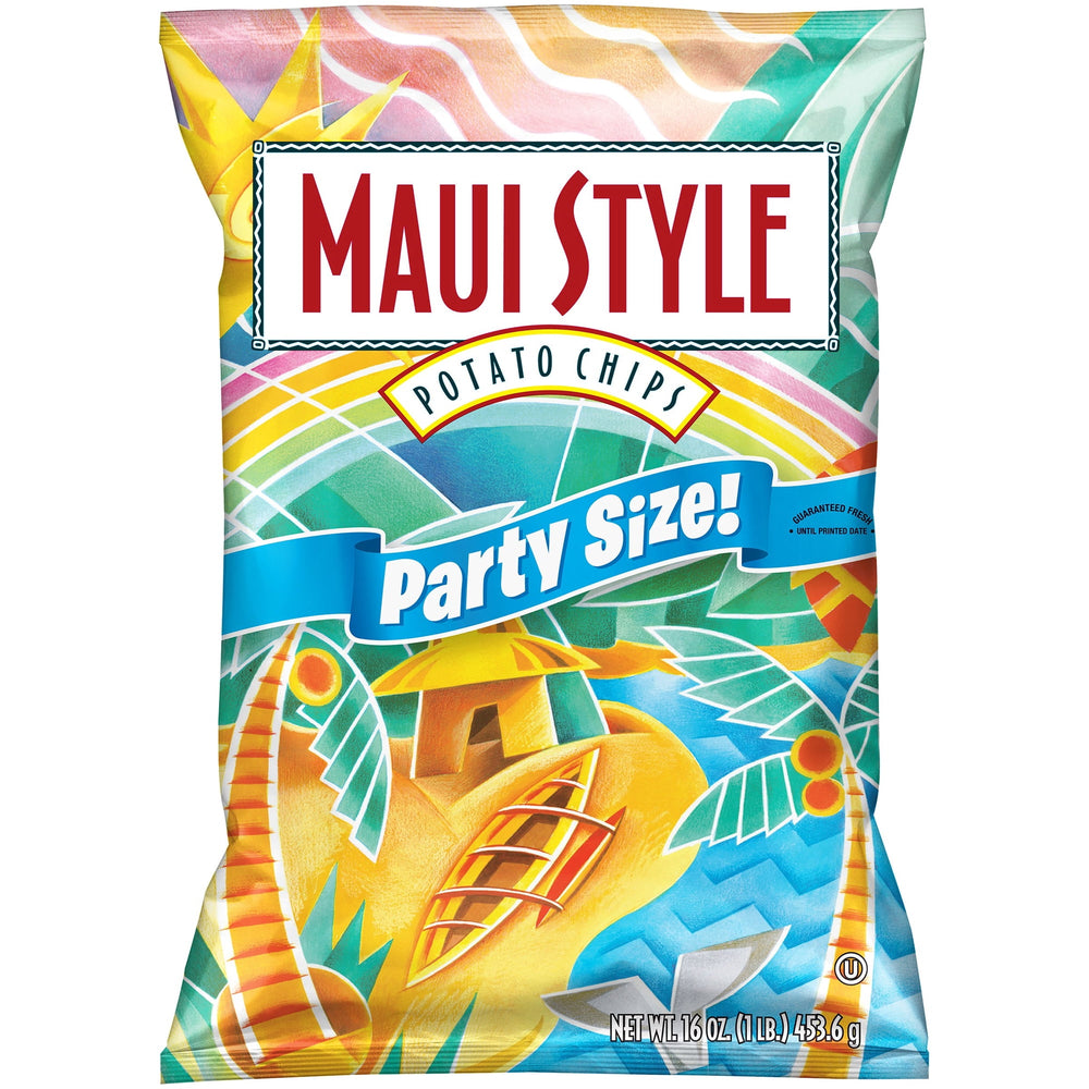 Maui Style · Papas · 454 g · bolsa · tamaño fiesta