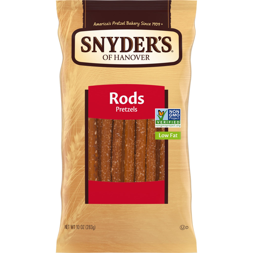 Snyder's of Hanover Pretzel Rods · Pretzels · 283 g · bolsa