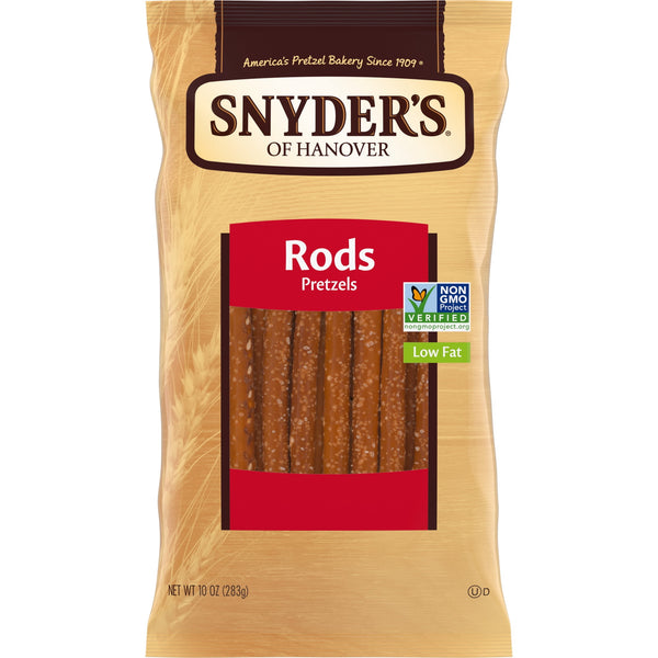 Snyder's of Hanover Pretzel Rods · Pretzels · 283 g · bolsa