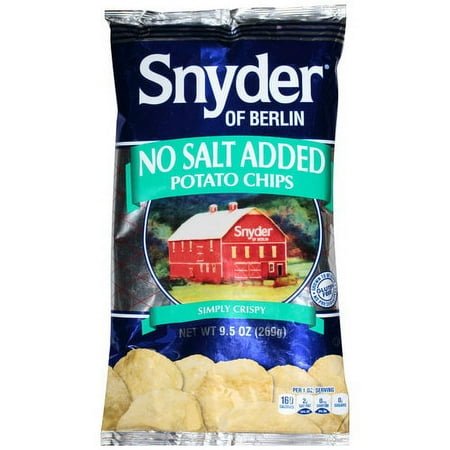 Snyder Of Berlin No Salt Added · Papas · 269 g