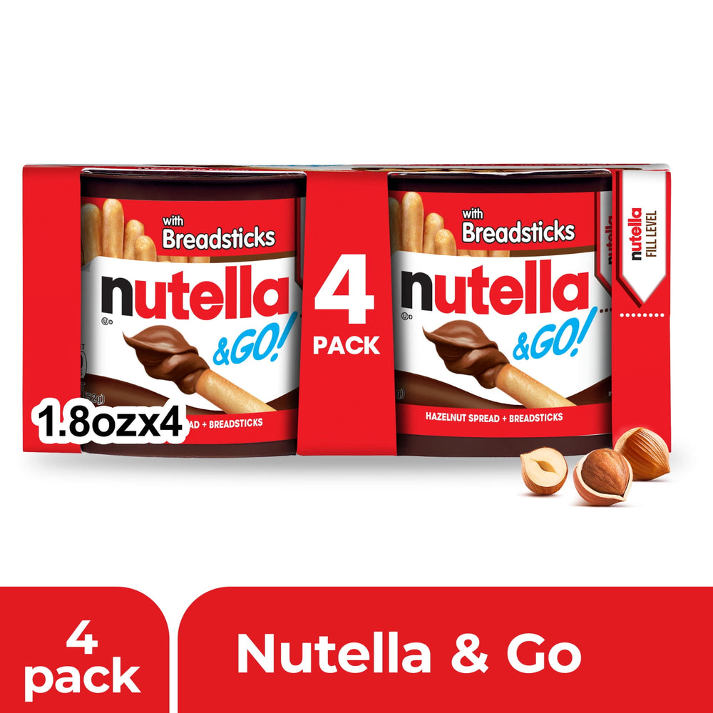 Nutella & GO! Chocolate Hazelnut Spread with Cocoa + · Caramelos · 51 g