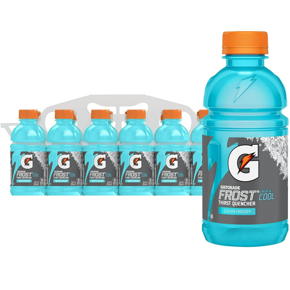 Gatorade Thirst Quencher Frost Glacier Freeze · Bebida · 12 pzas de 355 ml