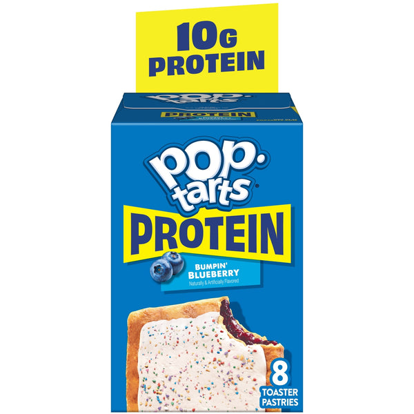 Pop-Tarts Protein Bumpin' Blueberry · Pastelitos · 10 g · caja