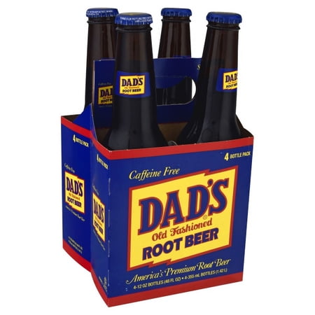Dad's Old Fashioned Caffeine-Free Root Beer · Refresco · 4 pzas de 355 ml