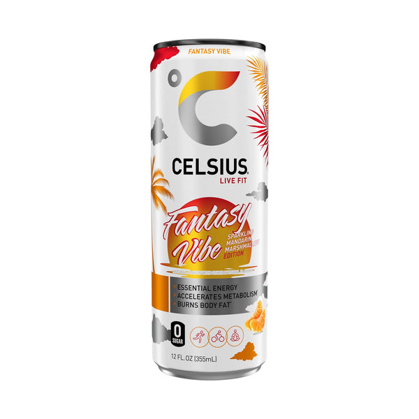 CELSIUS Sparkling Fantasy Vibe Functional · Bebida energética · 355 ml · lata