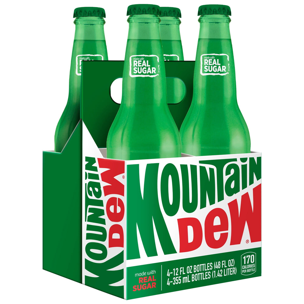 Mountain Dew · Refresco · 4 botellas de 355 ml