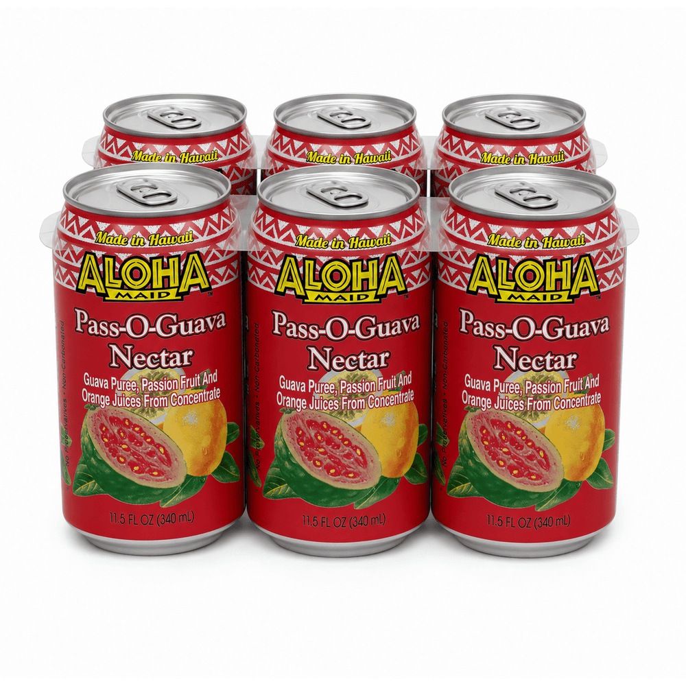 Aloha Maid Pass-O-Guava · Bebida · 6 pack de 340 ml